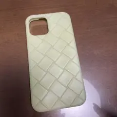 ジャンク品　ボッテガべネタ　iPhone12用シリコンカバー