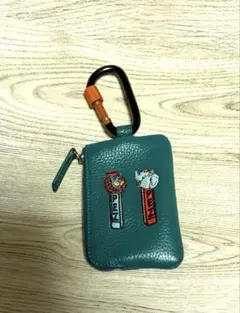 イアパピヨネ　ペッツ　コラボ　カラビナ　付　パスケース　キーケース　コインケース