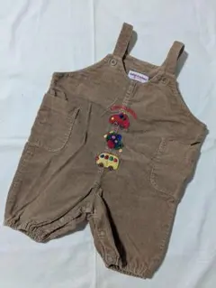 値下げ！ミキハウス　チエコサク　オーバーオール　80cm☆レトロ