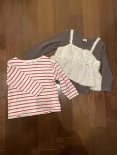 長袖カットソー 2点セット