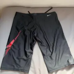 NIKE ナイキ スイムウェア ハーフスパッツ ブラック×レッド メンズのサムネイル