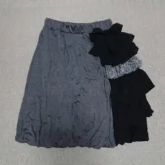 フリル レース デザインスカートのサムネイル