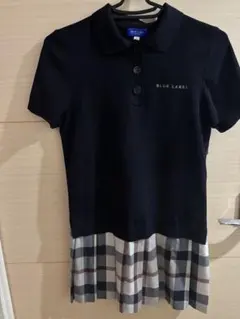 BLUE LABEL ポロシャツスタイルミニワンピース 36
