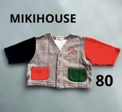 MIKIHOUSE レトロ　カーディガン 旧タグ　くまさん