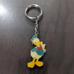 【当時物・レア品】ディズニー ドナルドダック キーホルダー