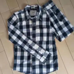 Abercrombie & Fitch チェック柄長袖シャツ Sサイズ