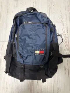 TOMMY HILFIGER バックパック リュック ネイビー ブラックのサムネイル