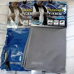 イナズマクールシリーズ　タオル&マフラー　2点セット　SHAKE&COOL使用のサムネイル