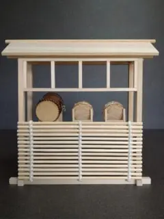 建築模型 丹下健三「Tange House」木製ハンドメイド模型（一点物