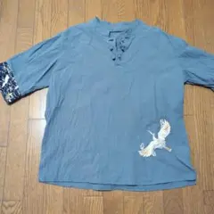 メンズ　和柄　シャツ