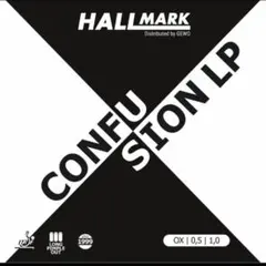 赤　CONFUSION LP　卓球　粒高　イボ　ラバー　0.5mm 人気　粒