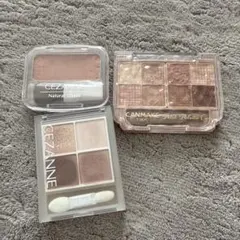 CEZANNE & CANMAKE アイシャドウとチーク