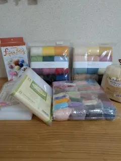 Hamanaka WOOL CANDY 羊毛フェルト 他