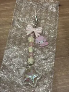 ②シークレットストラップ　星屑ベビー ピアノちゃん サンリオ