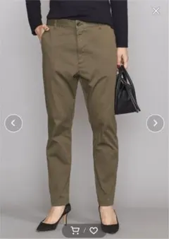 【WEB限定】by ※チノテーパードトラウザーパンツ