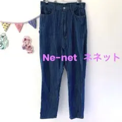 Né-net ネネット ◆ デニムパンツ 綿パン　ハイウエストのサムネイル