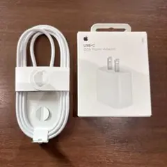 Apple USB-C 20W Power Adapter&typeCケーブル