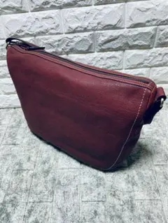 土屋鞄製造所 オイルヌメ ソフトルーズショルダー ボルドー - メルカリ