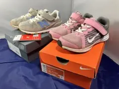 NIKE キッズスニーカー ＋ newbalance キッズスニーカー　18㎝〜