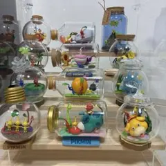 ピクミン　テラリウム　まとめ売り　無印良品　3coins コレクションケース ピクミン テラリウム まとめ売り 無印良品 3coins コレクションケース