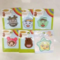 アンパンマン　キャラクターワッペン　6点セット
