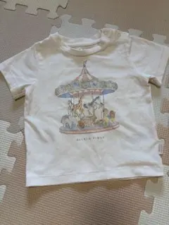 GELATO PIQUE メリーゴーランド柄 ベビーTシャツのサムネイル