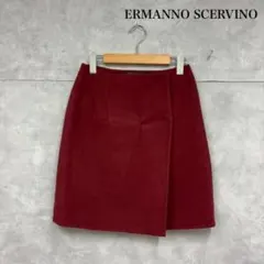 ERMANNO SCERVINO イタリア製　アンゴラ　ラップスカート N336のサムネイル