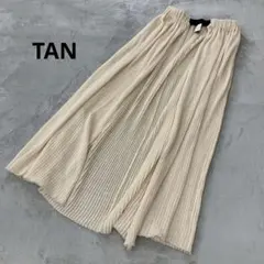 TAN タン フロントオープンリブスカートのサムネイル