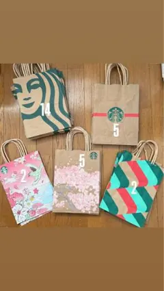 Starbucks ショップ袋 28枚セット