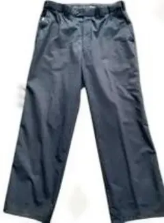 美品・雨用・W82㎝【マスターズ】メンズ パンツ・裏メッシュ ・ゴルフ 　黒