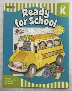 【洋書】 Ready for School (PreK-K) 英語学習