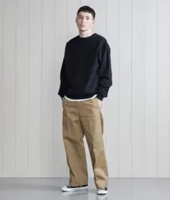 ＜H beauty&youth＞STRIGHT WIDE PANTS/チノパンのサムネイル