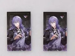 にじさんじ アニカフェ 星導ショウ 箔押しカクテルカード