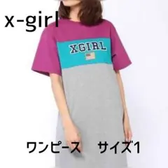 x-girl Tシャツ　ワンピース