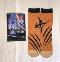 ディズニーストア　シークレットソックス ヴィランズ　スカー