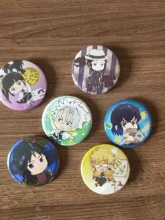 鬼滅の刃缶バッジ6個セット※おまけ付き