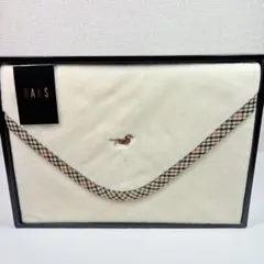 DAKS ダックス コットンひざ掛け ハウスチェック 犬