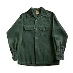 40s 50s ヴィンテージ US製 コーデュロイシャツ アメリカ古着 S M