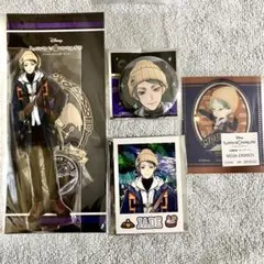ツイステ クラブウェア POPUP アクスタ 缶バッジ カード 特典 ジェイド