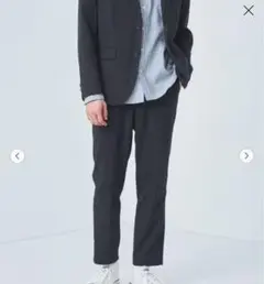 【良品】グリーンレーベル　ウォッシャブルトロ　ナロー　ユーティリティパンツ