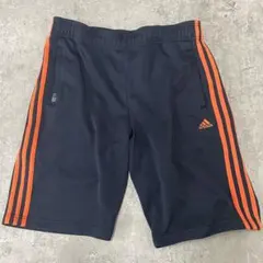 adidas アディダス万国旗タグ CLIMALITE 3ラインショーツ Lのサムネイル