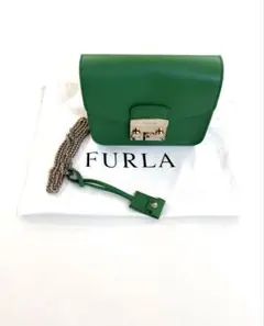 美品 FURLA メトロポリス ショルダーバッグ