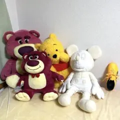 ディズニー　ぬいぐるみセット