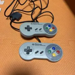 スーパーファミコン　コントローラー　2個　⑦