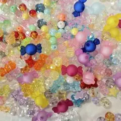 ビーズ　ランダム詰め合わせ