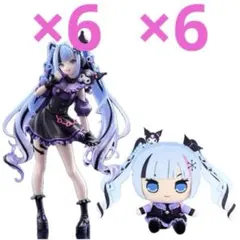 【匿名発送‼️12点セット❗️雪ミク×クロミ】フィギュア ぬいぐるみ
