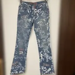 Pepe Jeans グラフィティ刺繍入りデニムパンツ　27のサムネイル