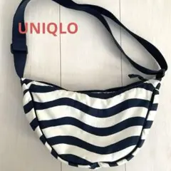 ≪週末セール開催中≫【美品】ユニクロ×マリメッコ リリナ柄 ラウンドバッグ