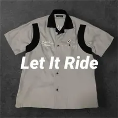 LetItRide レットイットライド　ボーリングシャツ　グレー S 半袖のサムネイル