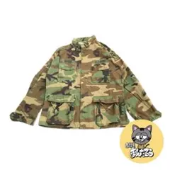 ノーブランド 古着 ミリタリージャケット 迷彩 U.S ARMY M